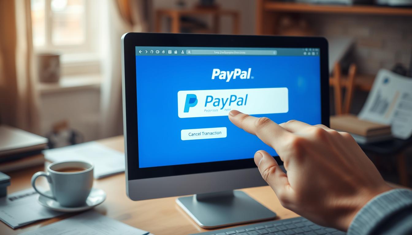 PayPal Transaktion abbrechen