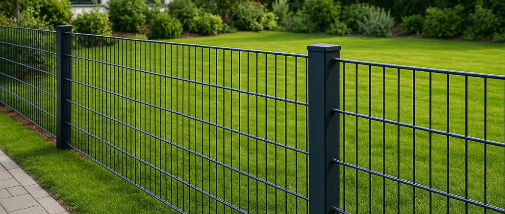 doppelstabmattenzaun garten